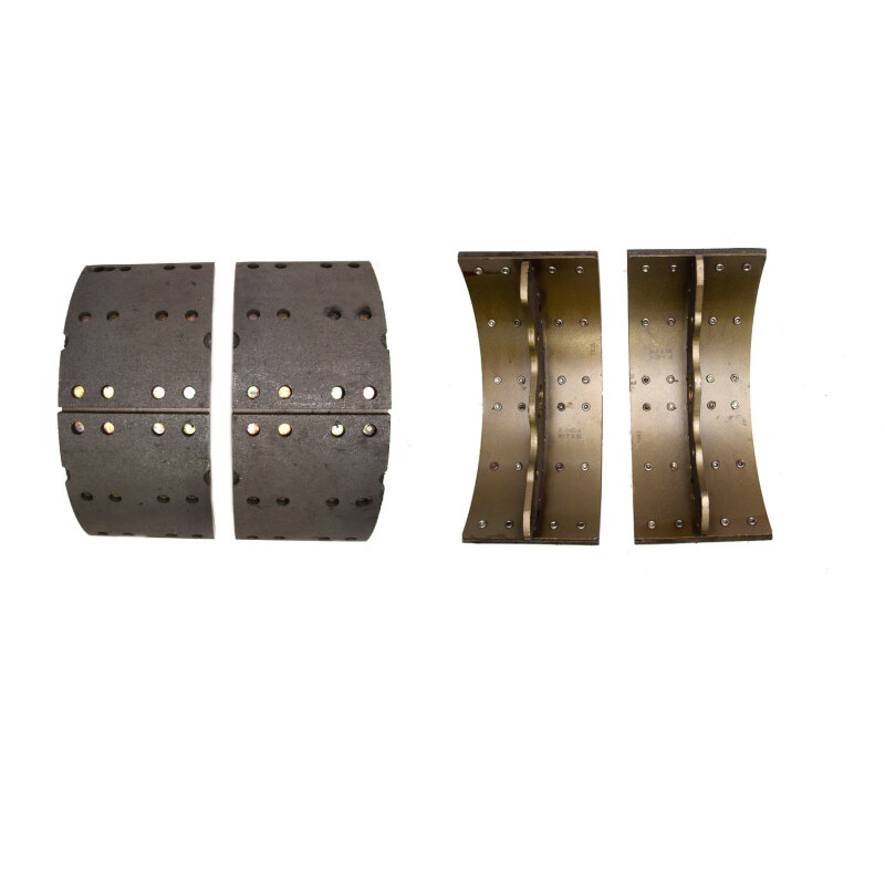 Chevrolet W5500HD Tiltmaster Brake Shoes - Rear - DFC - Premium Riveted - Black - `99-`22