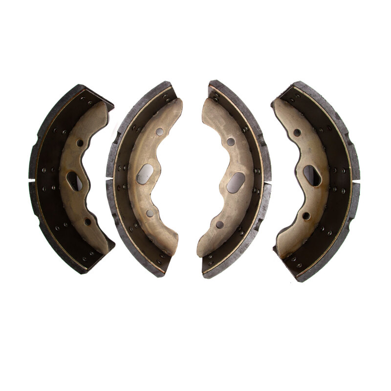 Chevrolet W5500HD Tiltmaster Brake Shoes - Rear - DFC - Premium Riveted - Black - `99-`22