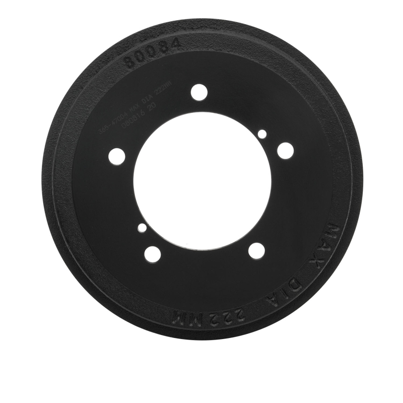 Chevrolet Tracker Brake Drum - Rear - DFC - True Balanced - Black - `00-`08