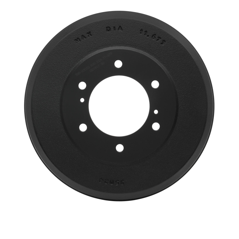 Nissan Pickup Hardbody Brake Drum - Rear - DFC - True Balanced - Black - `89-`04