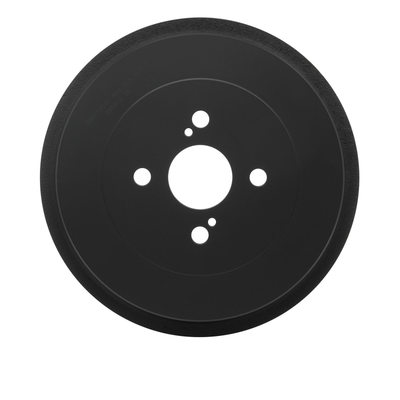 Scion iQ Brake Drum - Rear - DFC - True Balanced - Black - `12-`19