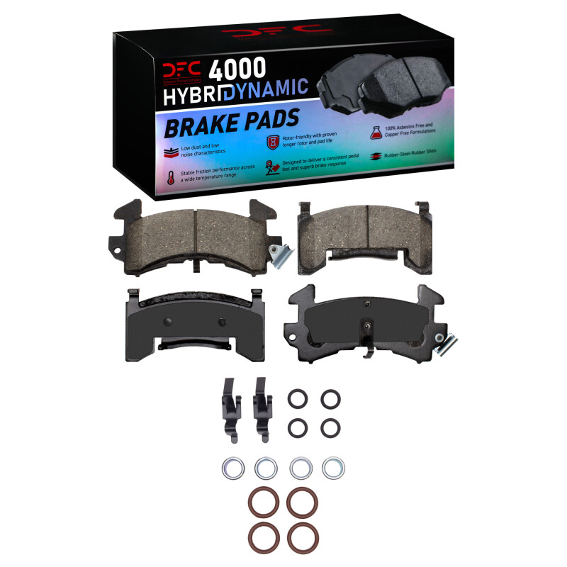 Buick Regal Brake Pads - Front - DFC - 4000 HybriDynamic - `78-`03