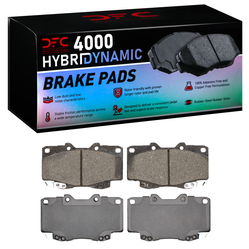 Toyota Tacoma Brake Pads (1) - Front - DFC - 4000 HybriDynamic - `95-`08