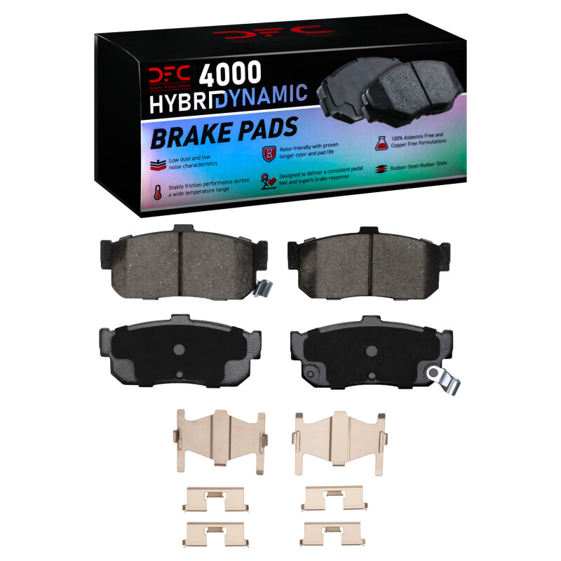 Infiniti I30 Brake Pads - Rear - DFC - 4000 HybriDynamic - `91-`01