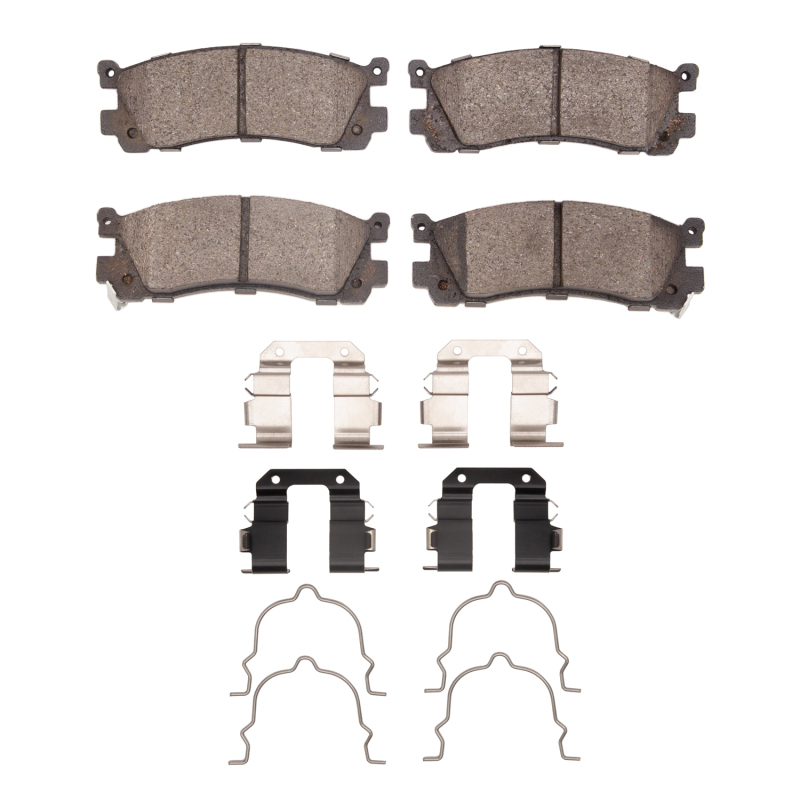 Mazda Millenia Brake Pads - Rear - DFC - 4000 HybriDynamic - `95-`02