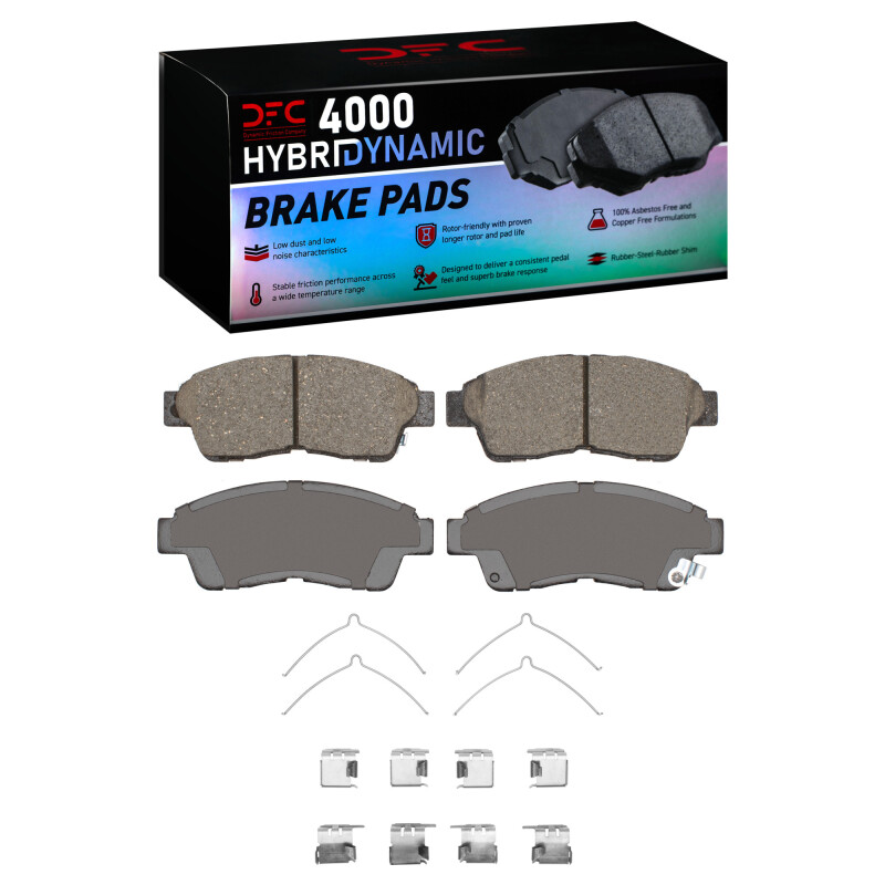 Toyota Camry Brake Pads - Front - DFC - 4000 HybriDynamic - `97-`01