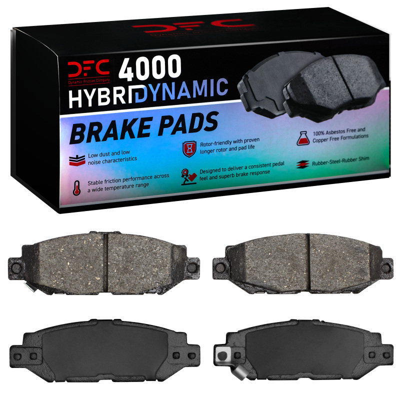Toyota Supra Brake Pads - Rear - DFC - 4000 HybriDynamic - `92-`00