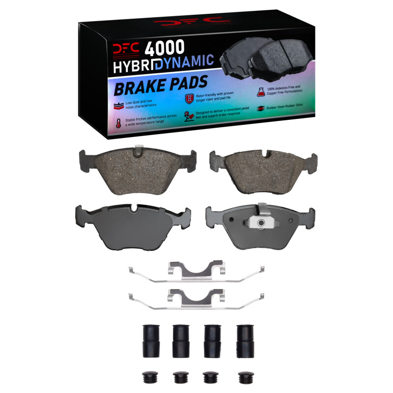BMW 525I Brake Pads - Front - DFC - 4000 HybriDynamic - `96-`03