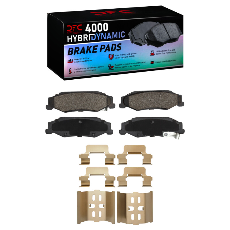 Cadillac XLR Brake Pads - Rear - DFC - 4000 HybriDynamic - `97-`13