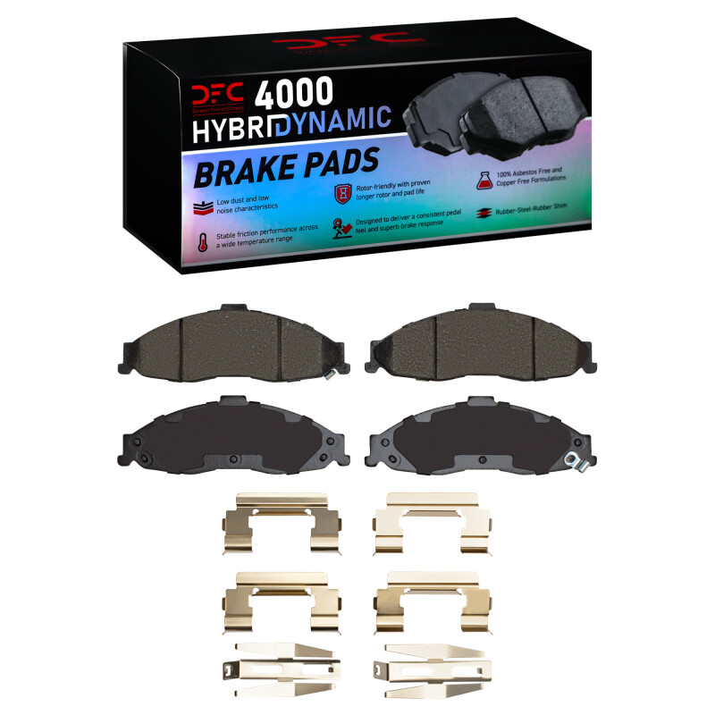 Chevrolet Camaro Brake Pads - Front - DFC - 4000 HybriDynamic - `98-`02