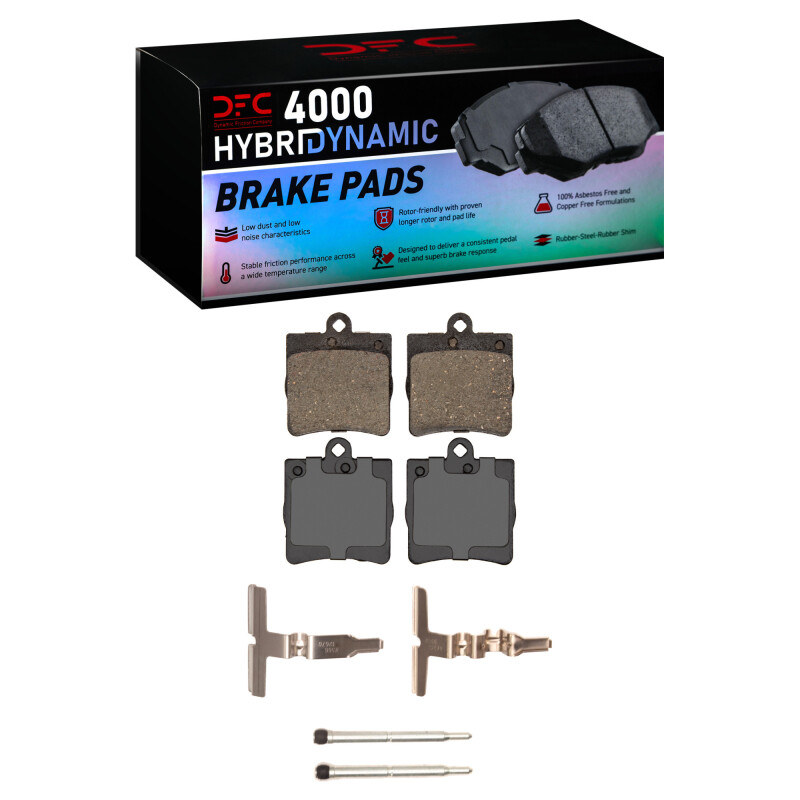 Chrysler Crossfire Brake Pads - Rear - DFC - 4000 HybriDynamic - `96-`15