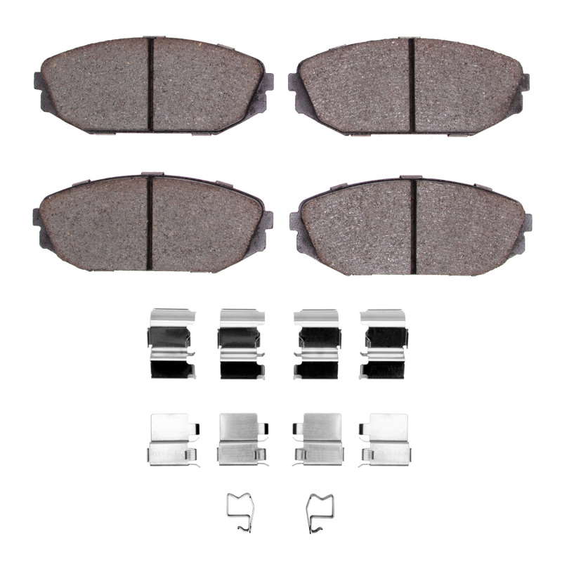 Acura MDX Brake Pads - Front - DFC - 4000 HybriDynamic - `99-`04