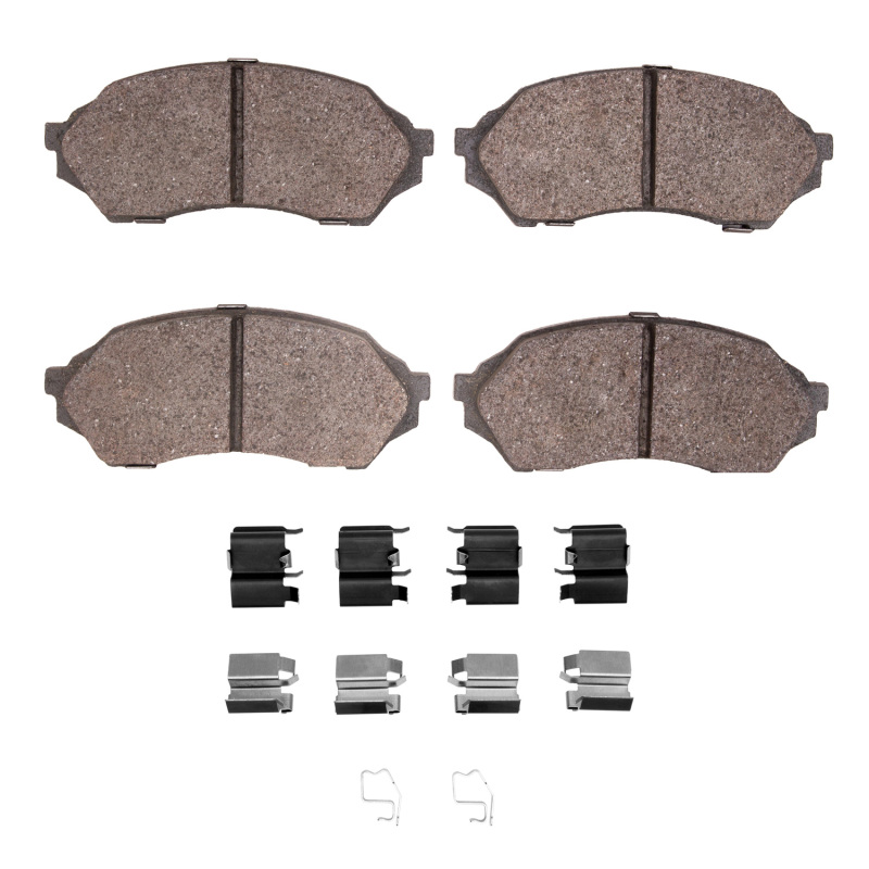 Mazda Protege Brake Pads - Front - DFC - 4000 HybriDynamic - `99-`01
