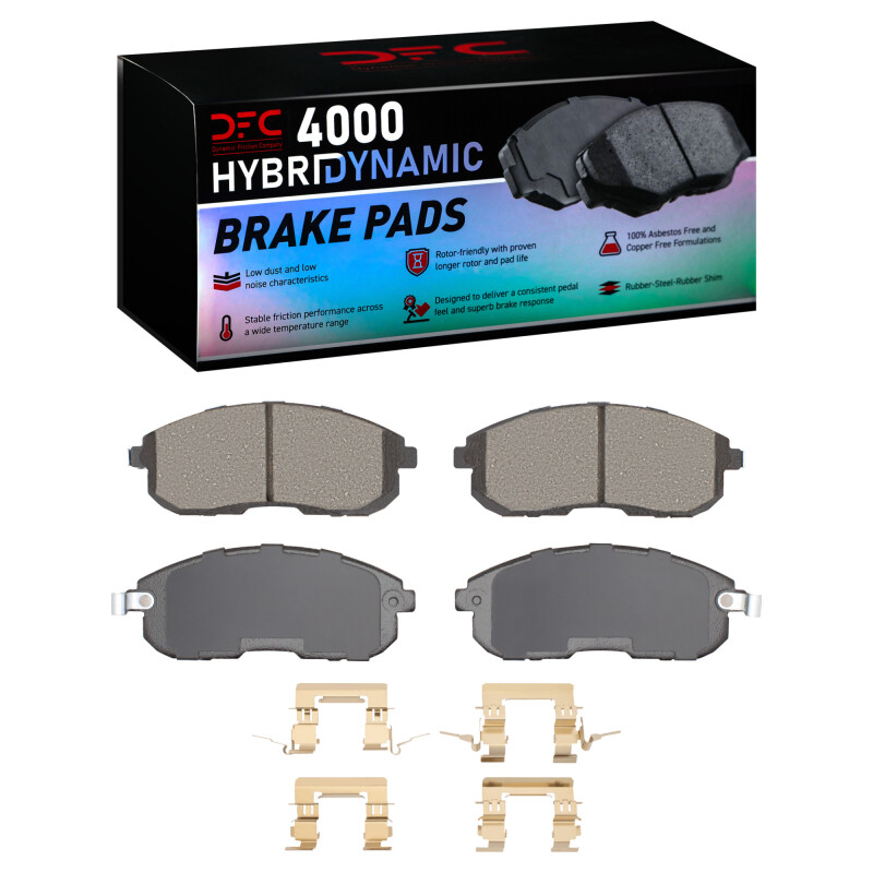 Infiniti I30 Brake Pads - Front - DFC - 4000 HybriDynamic - `99-`19