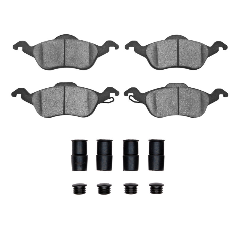 Ford Focus Brake Pads - Front - DFC - 4000 HybriDynamic - `00-`04