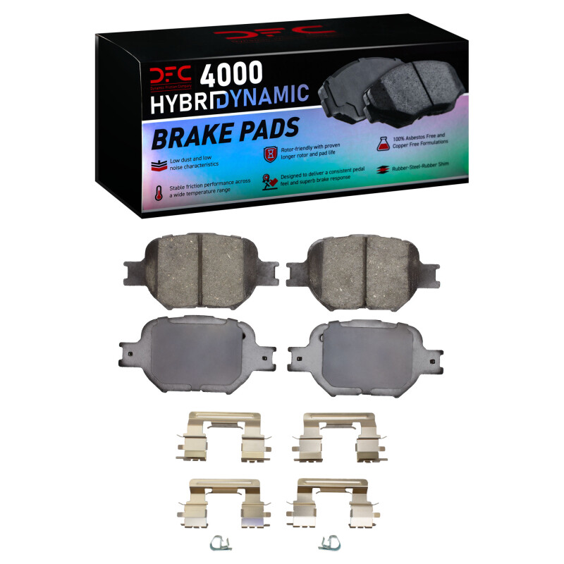 Scion TC Brake Pads - Front - DFC - 4000 HybriDynamic - `00-`10