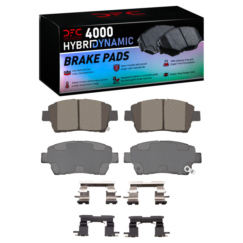 Toyota Celica Brake Pads - Front - DFC - 4000 HybriDynamic - 2000
