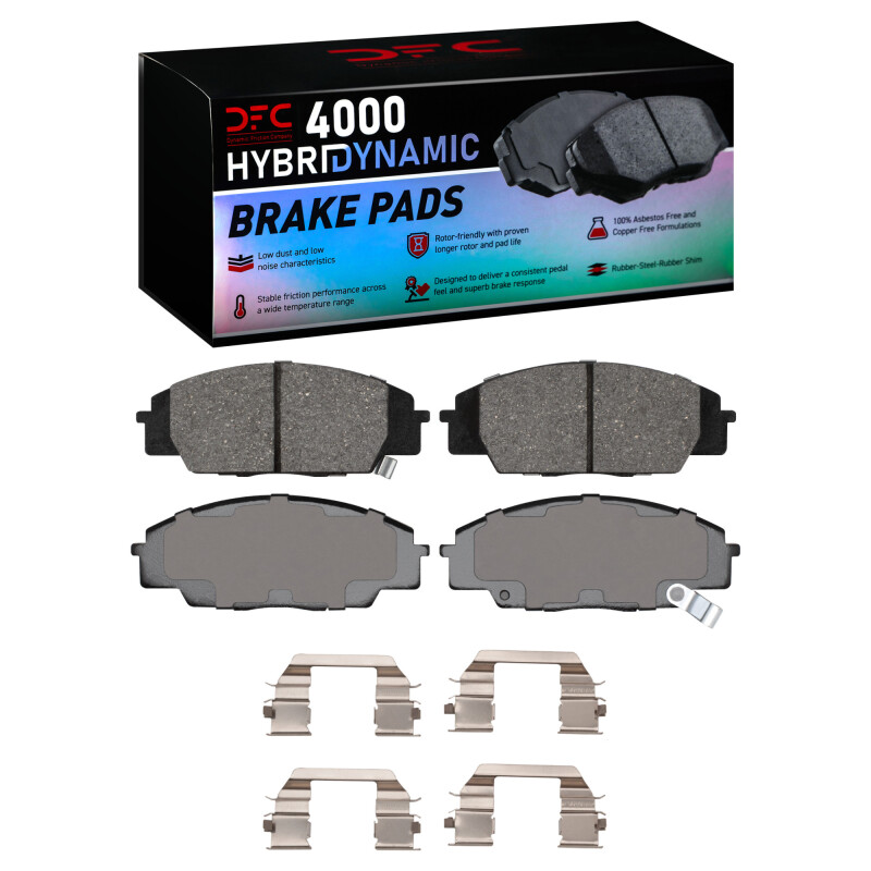 Acura CSX Brake Pads - Front - DFC - 4000 HybriDynamic - `00-`11