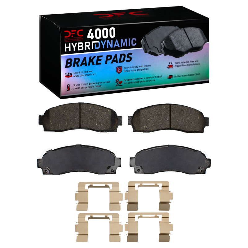 Chevrolet Equinox Brake Pads - Front - DFC - 4000 HybriDynamic - `02-`12