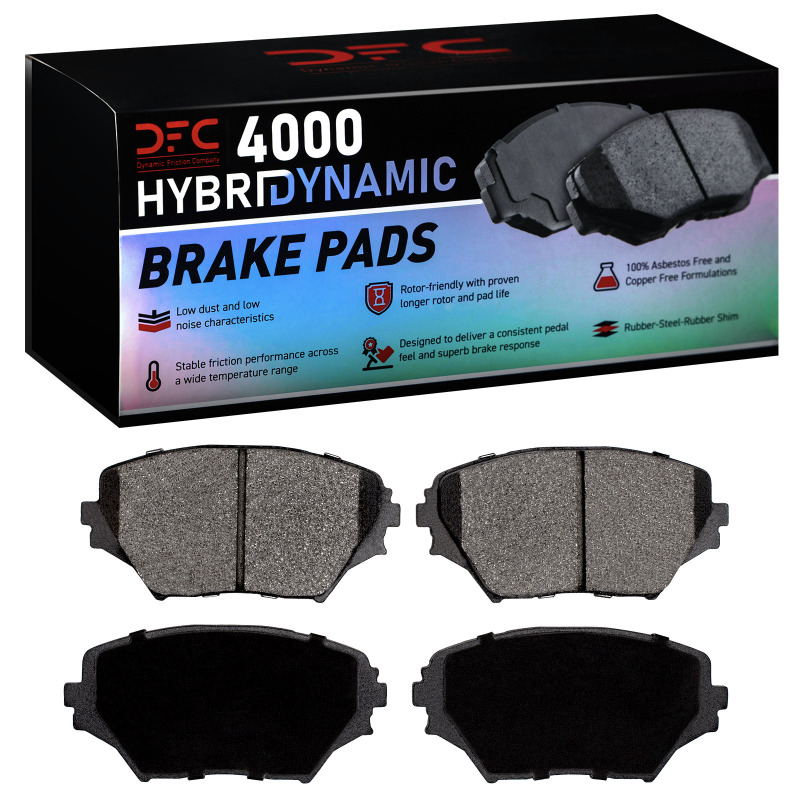 Toyota Rav4 Hybrid Brake Pads - Front - DFC - 4000 HybriDynamic - `01-`05