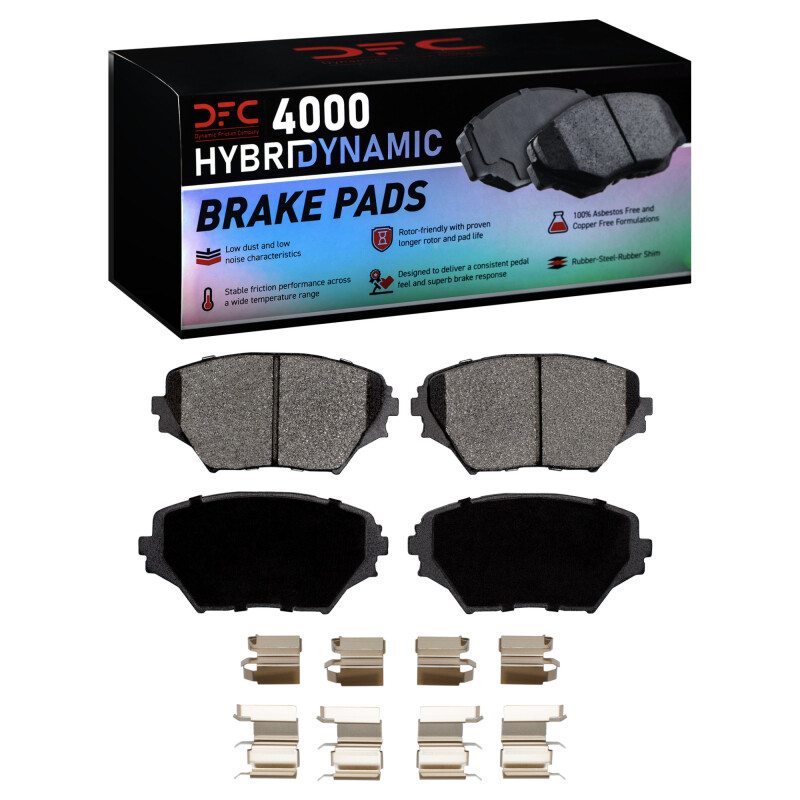Toyota RAV4 Brake Pads - Front - DFC - 4000 HybriDynamic - `01-`05