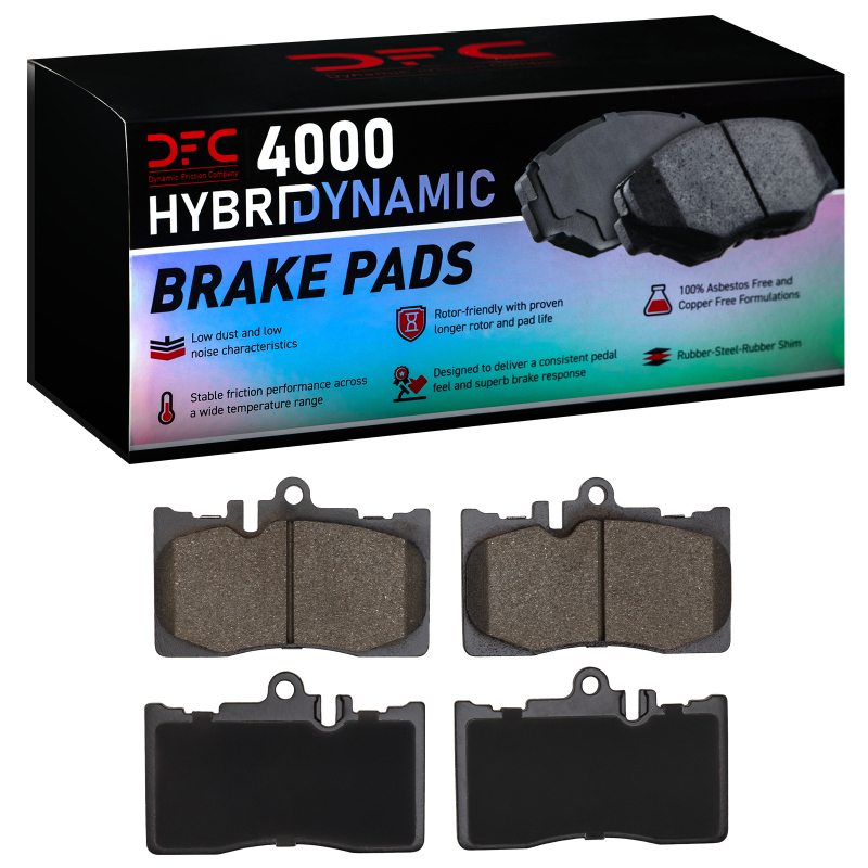 Lexus LS430 Brake Pads - Front - DFC - 4000 HybriDynamic - `01-`06