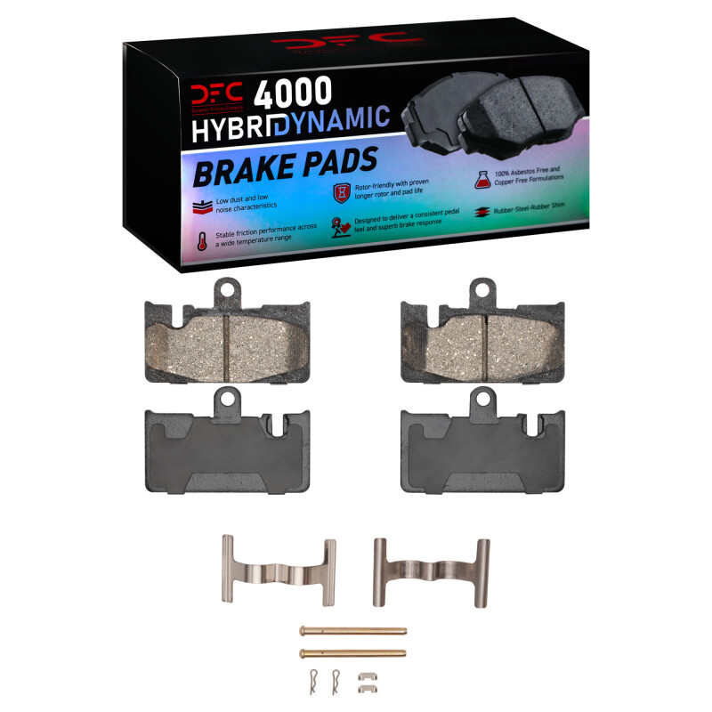 Lexus LS430 Brake Pads - Rear - DFC - 4000 HybriDynamic - `01-`06
