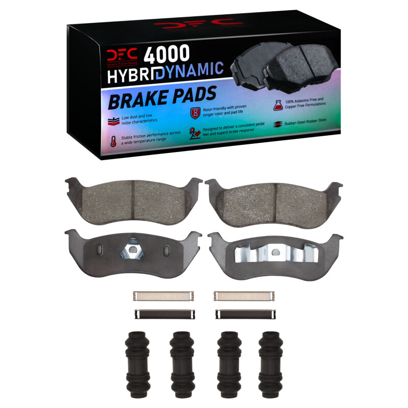 Ford Explorer Brake Pads - Rear - DFC - 4000 HybriDynamic - `02-`05