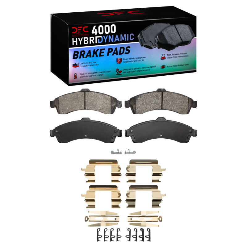 Buick Rainier Brake Pads - Front - DFC - 4000 HybriDynamic - `02-`05