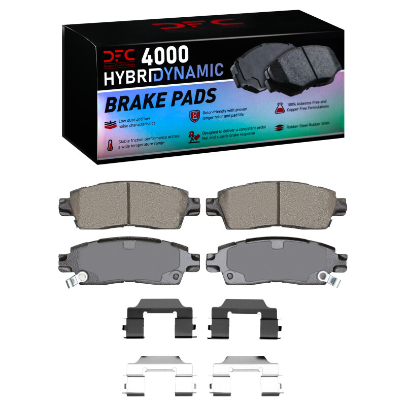 Buick Rainier Brake Pads - Rear - DFC - 4000 HybriDynamic - `02-`19