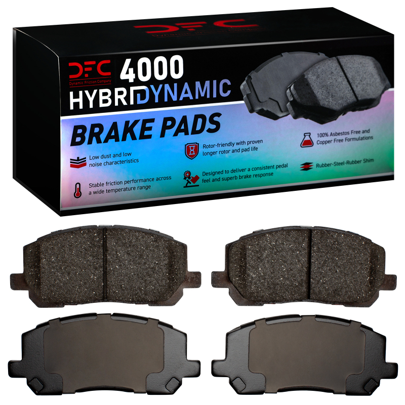 Toyota Highlander Hybrid Brake Pads - Front - DFC - 4000 HybriDynamic - `01-`07