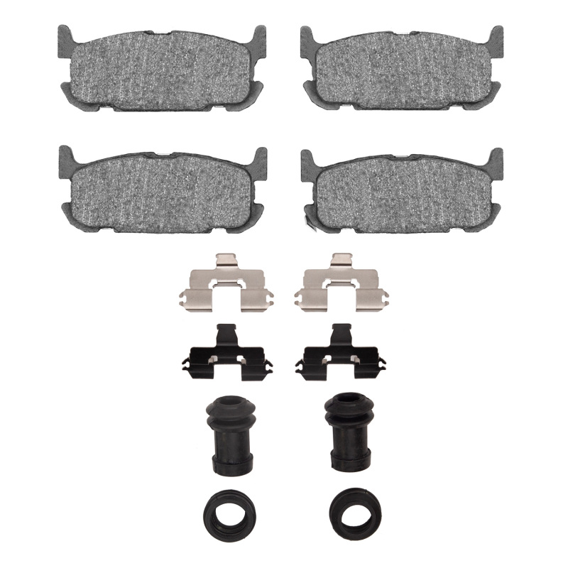 Mazda Miata Brake Pads - Rear - DFC - 4000 HybriDynamic - `01-`05