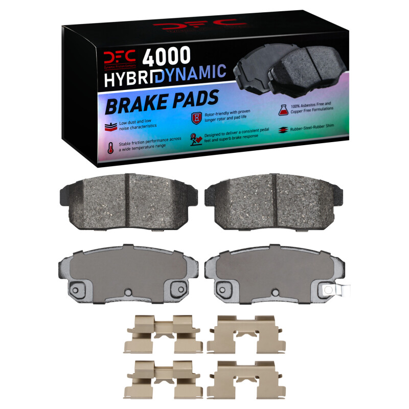Infiniti G20 Brake Pads - Rear - DFC - 4000 HybriDynamic - `00-`06