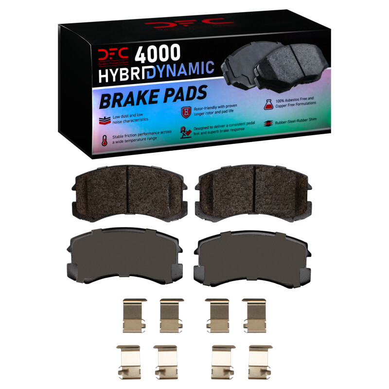 Mitsubishi Lancer Brake Pads - Front - DFC - 4000 HybriDynamic - `02-`07
