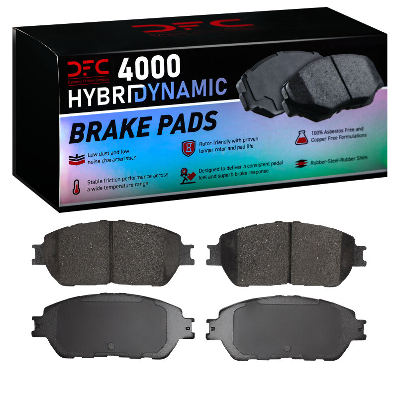 Toyota Camry Hybrid Brake Pads - Front - DFC - 4000 HybriDynamic - `02-`06