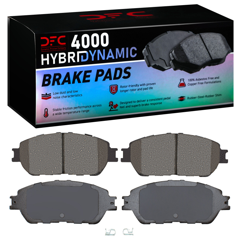 Toyota Tacoma Brake Pads - Front - DFC - 4000 HybriDynamic - `04-`15