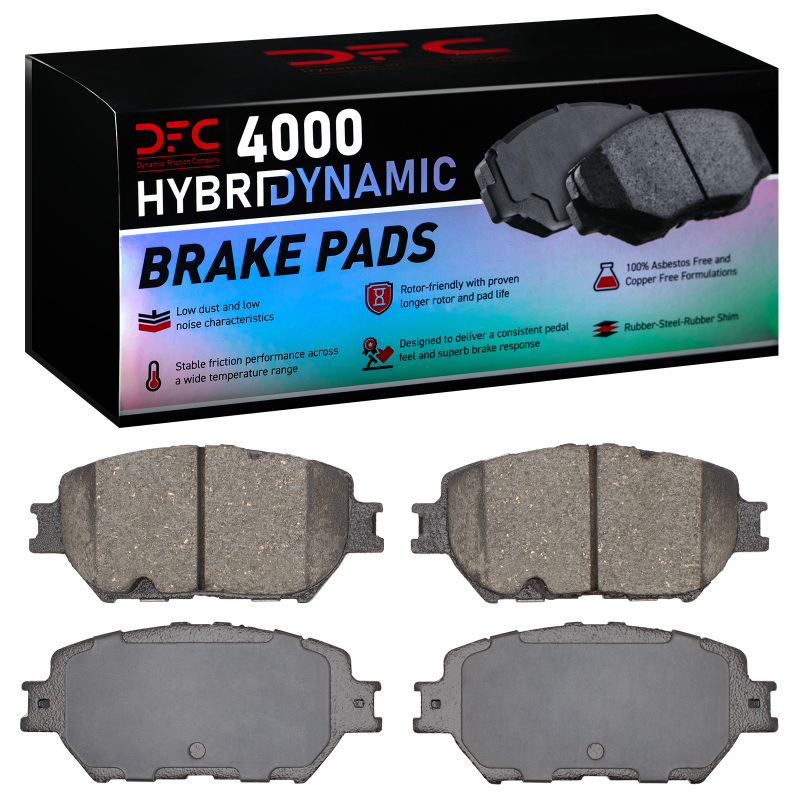 Toyota Camry Hybrid Brake Pads - Front - DFC - 4000 HybriDynamic - `02-`15