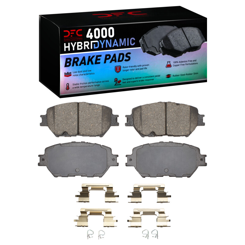 Toyota Camry Brake Pads - Front - DFC - 4000 HybriDynamic - `02-`06