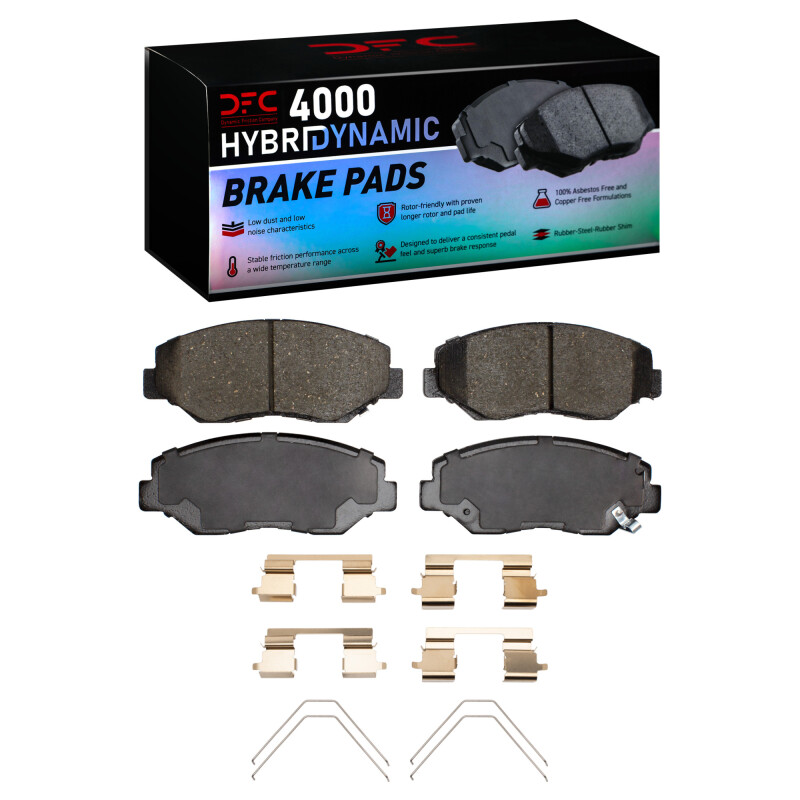 Acura ILX Brake Pads - Front - DFC - 4000 HybriDynamic - `02-`21