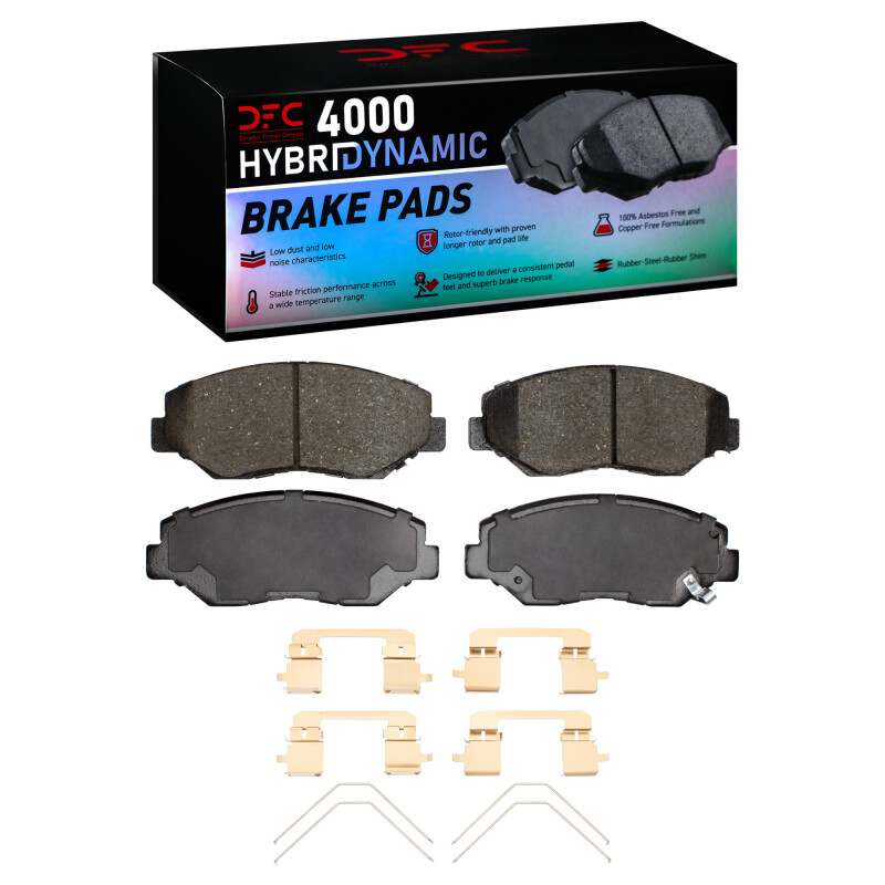 Acura ILX Brake Pads - Front - DFC - 4000 HybriDynamic - `05-`16