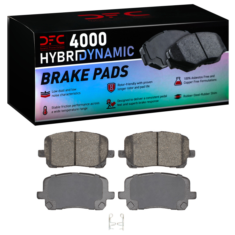 Toyota Matrix Brake Pads - Front - DFC - 4000 HybriDynamic - `03-`08