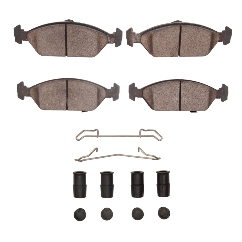 Kia Sephia Brake Pads - Front - DFC - 4000 HybriDynamic - `94-`00