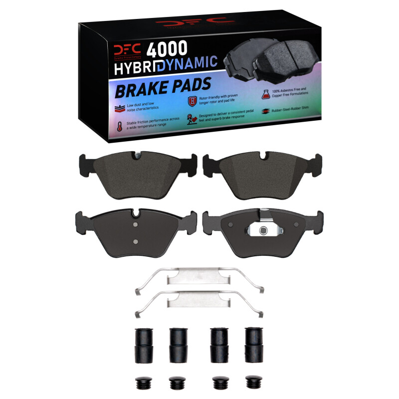 BMW M3 Brake Pads - Front - DFC - 4000 HybriDynamic - `01-`10