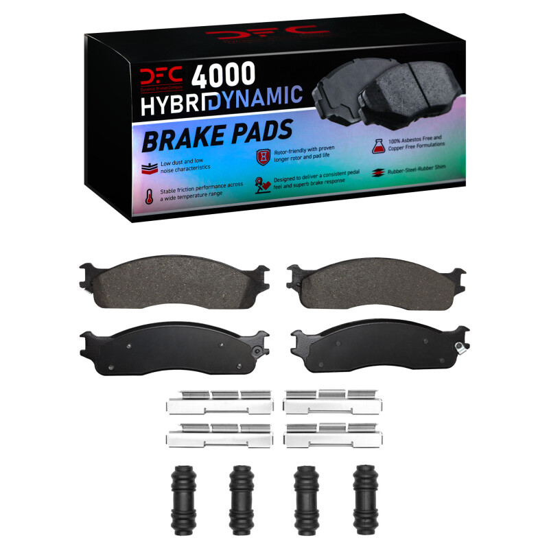Dodge Ram 4000 Brake Pads - Front - DFC - 4000 HybriDynamic - `03-`08