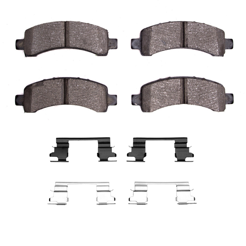 Chevrolet Express 3500 Brake Pads - Rear - DFC - 4000 HybriDynamic - `03-`20
