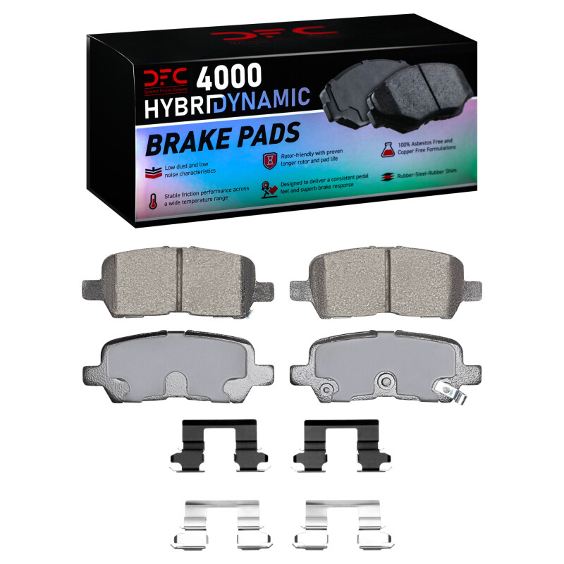 Buick Allure Brake Pads - Rear - DFC - 4000 HybriDynamic - `04-`16