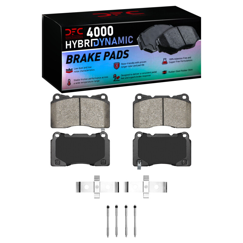 Mitsubishi Lancer Brake Pads - Front - DFC - 4000 HybriDynamic - `03-`15