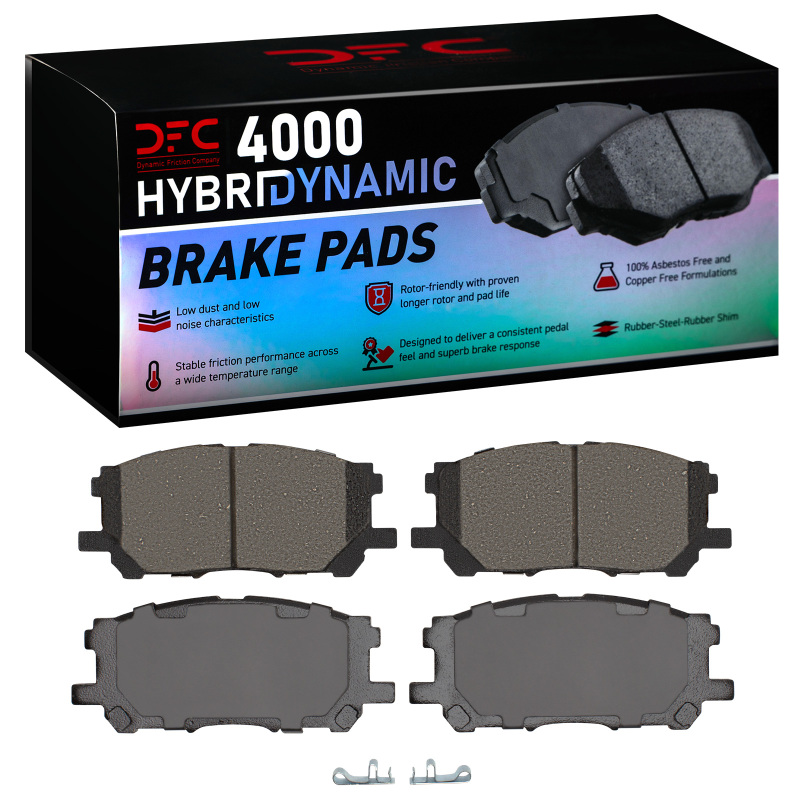 Toyota Highlander Hybrid Brake Pads - Front - DFC - 4000 HybriDynamic - `04-`09
