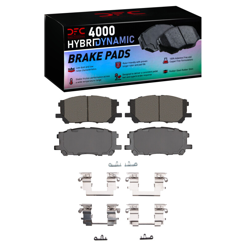 Lexus RX330 Brake Pads - Front - DFC - 4000 HybriDynamic - `04-`09