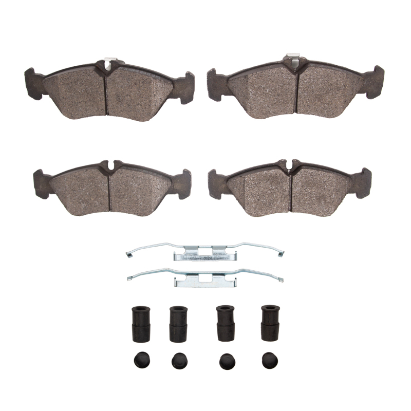 Dodge Sprinter 3500 Brake Pads - Rear - DFC - 4000 HybriDynamic - `02-`06